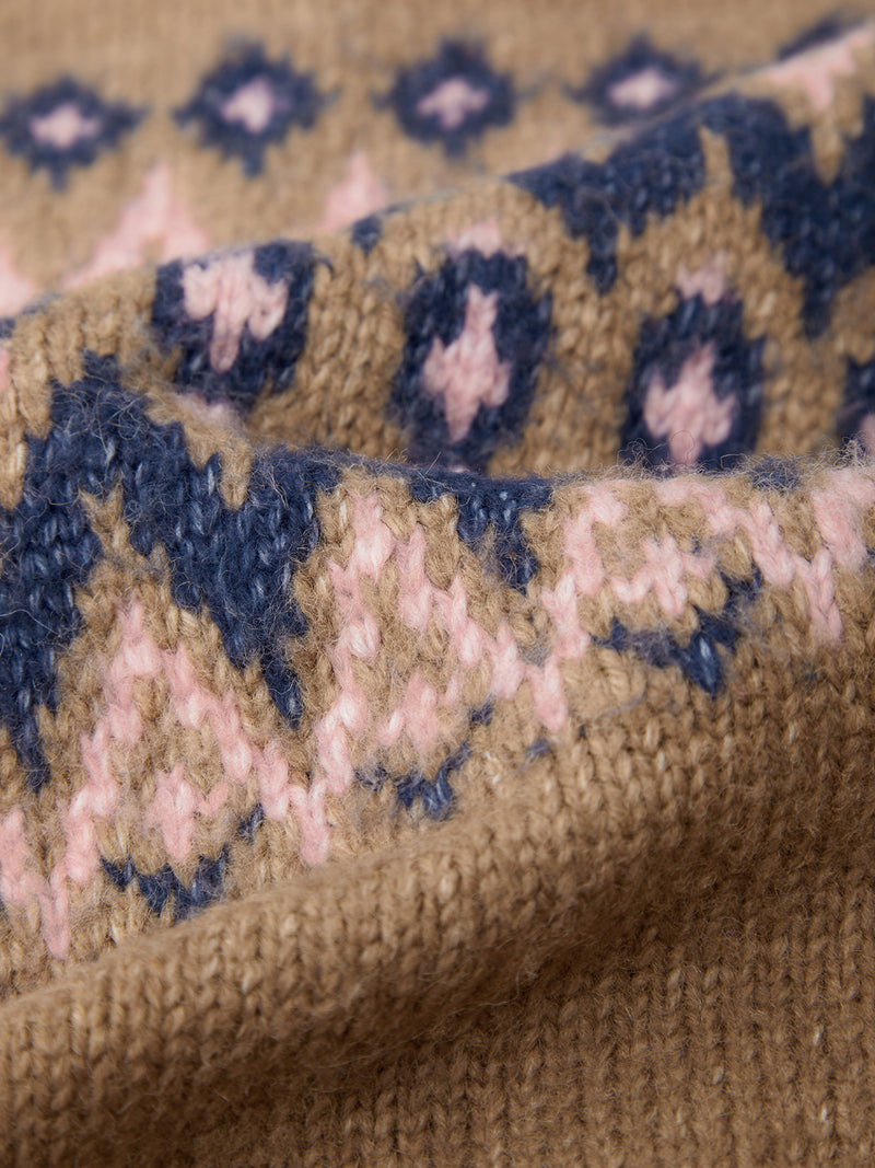 Odessa Fair Isle Zip Up