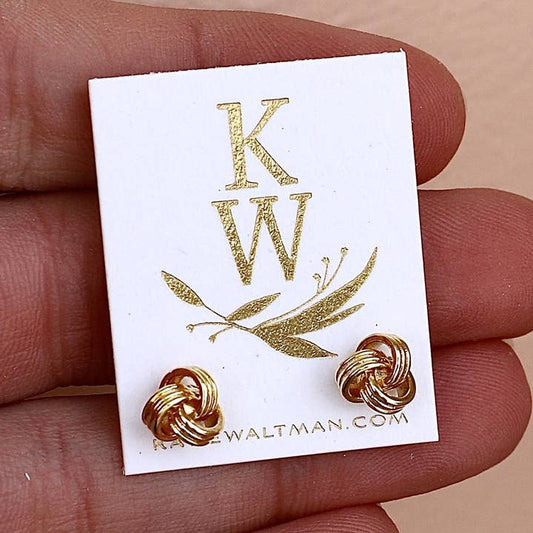Dainty Knot Studs