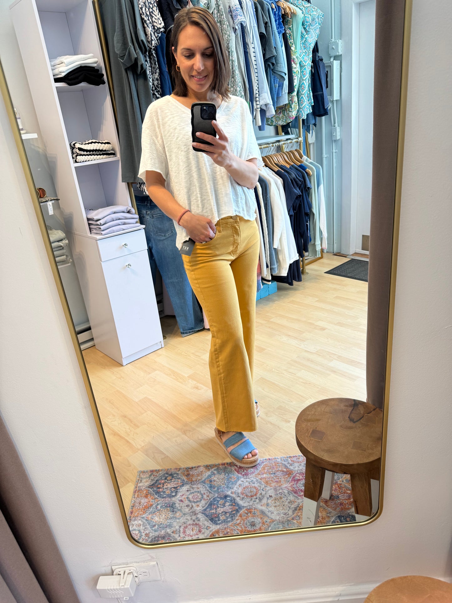 Meg Wide Leg Medallion