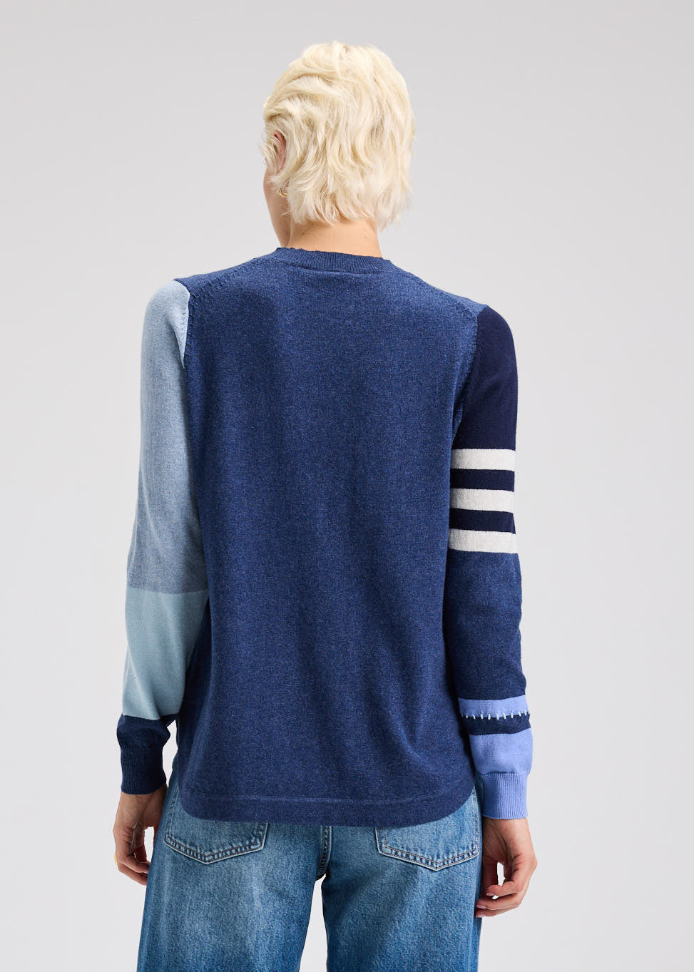 Spliced Sweater