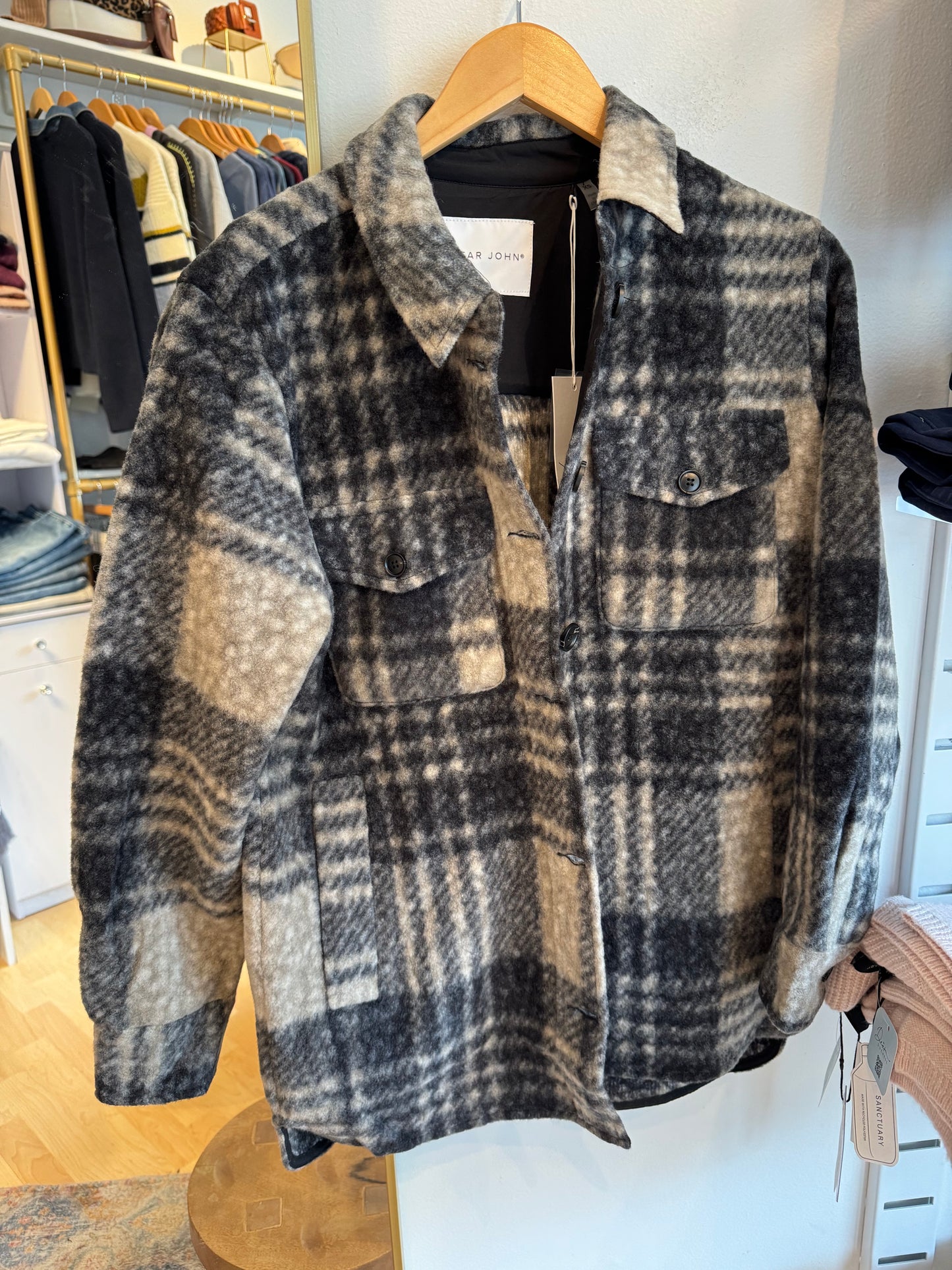 Deanna Plaid Jacket