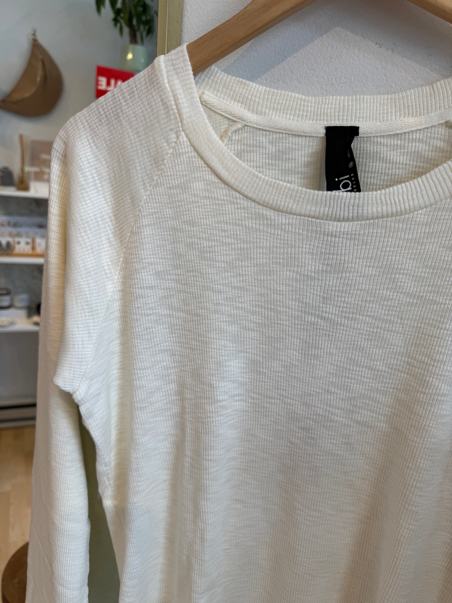 Slouchy Raglan Long Sleeve T-Shirt