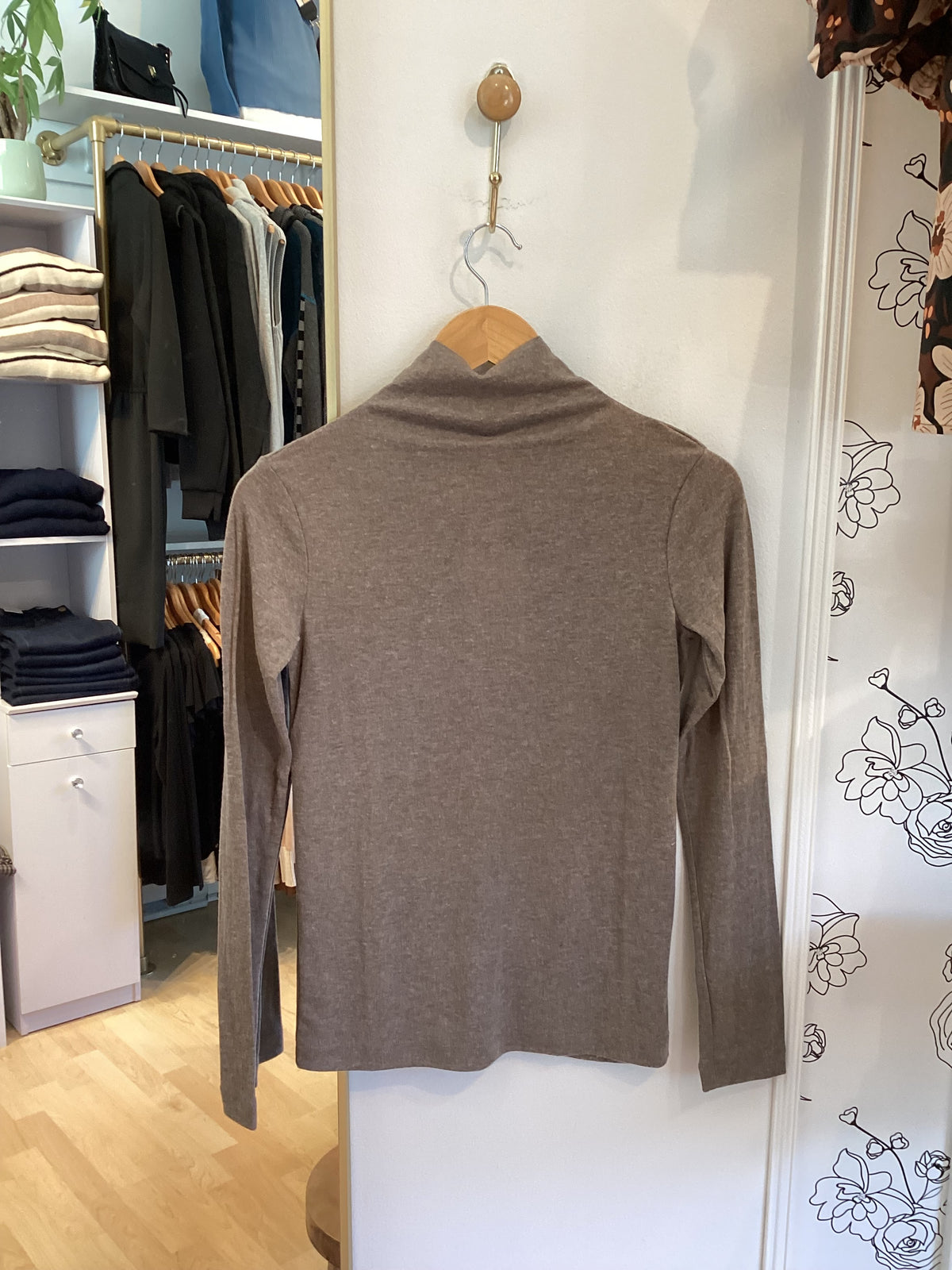 Modern Mock Neck