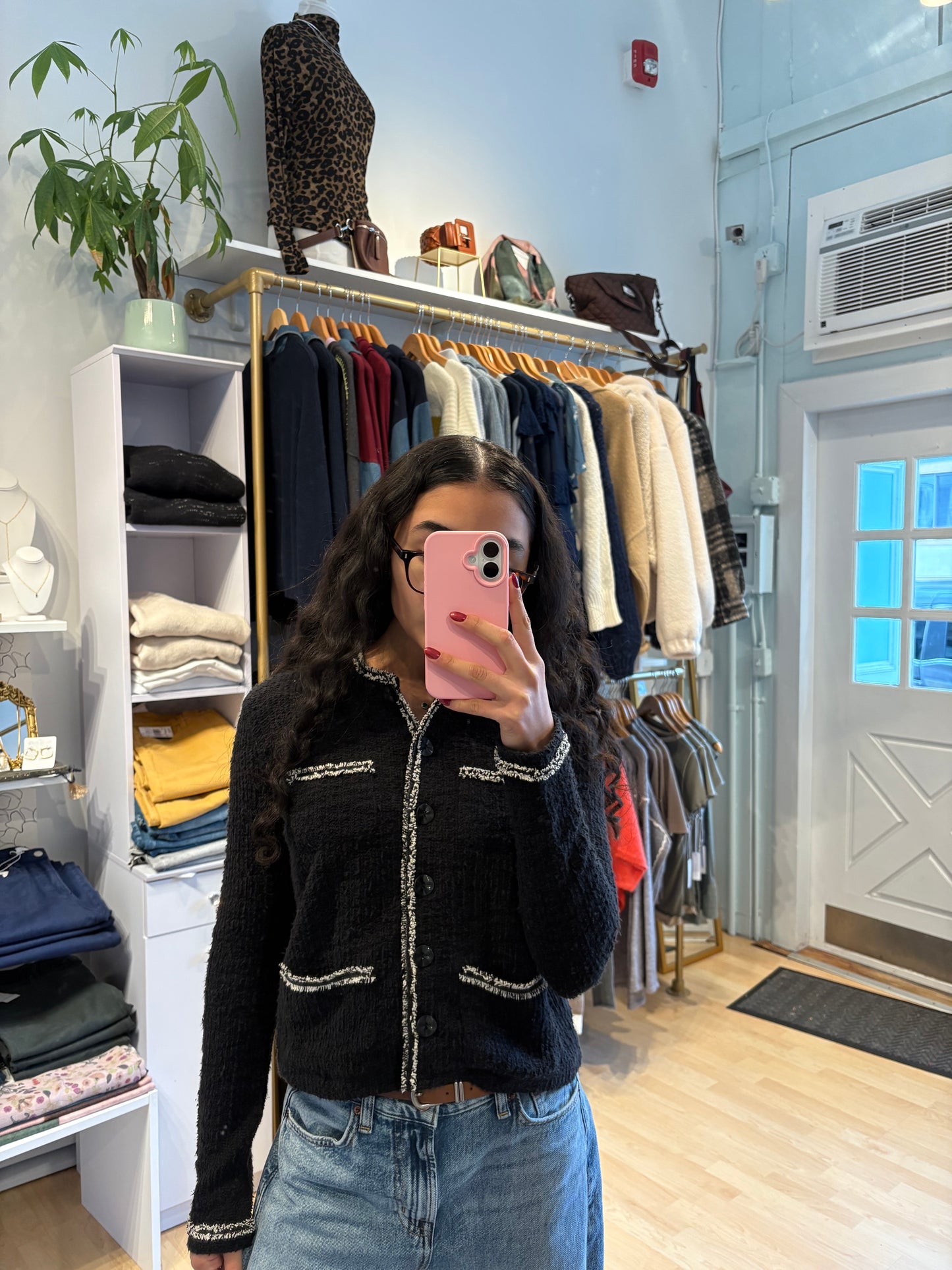 Black and White Lady Jacket