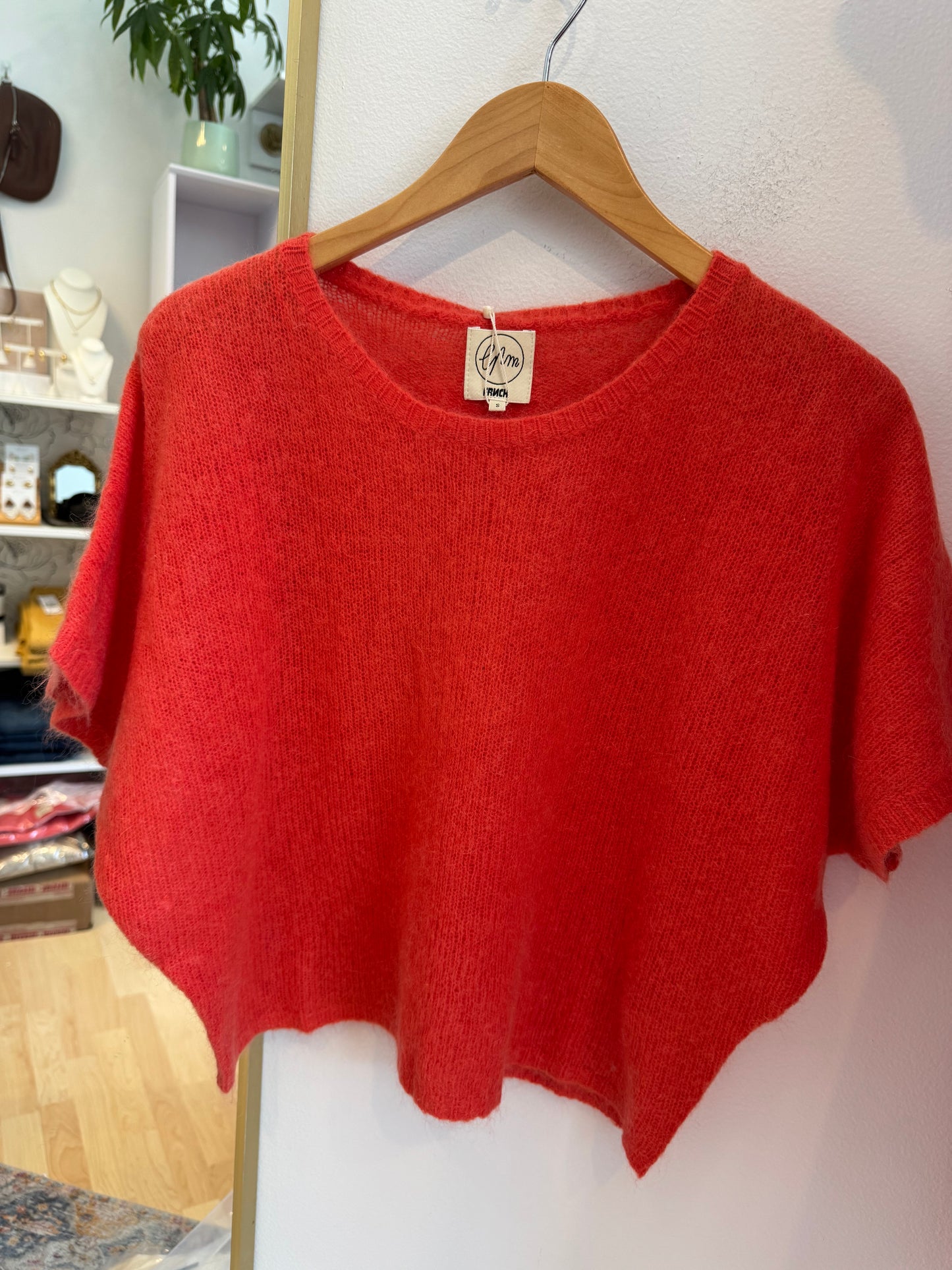 Diamond Sweater Rouge