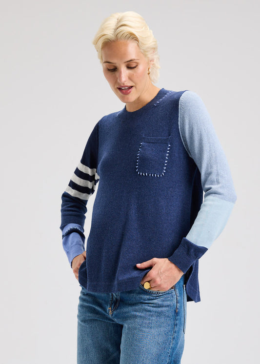 Spliced Sweater