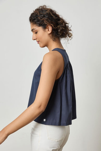 Lilla P Mixed Media Tank