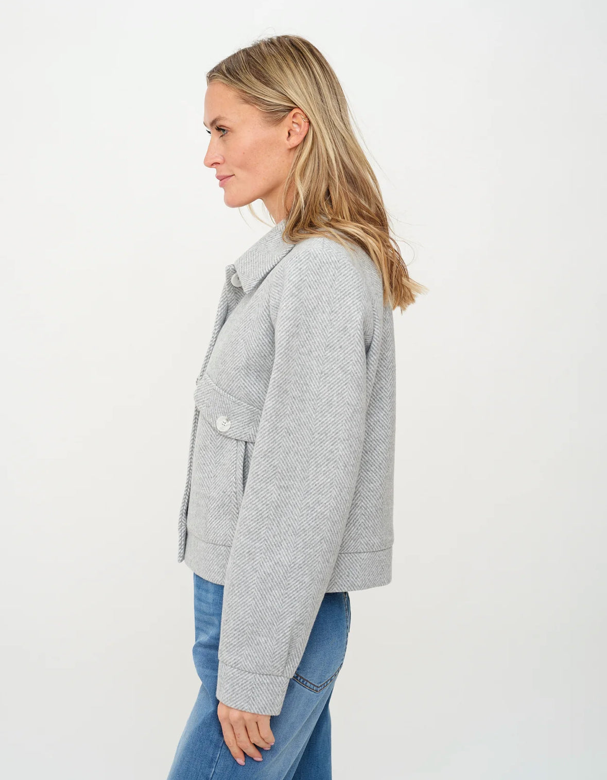 Katrina Herringbone Jacket
