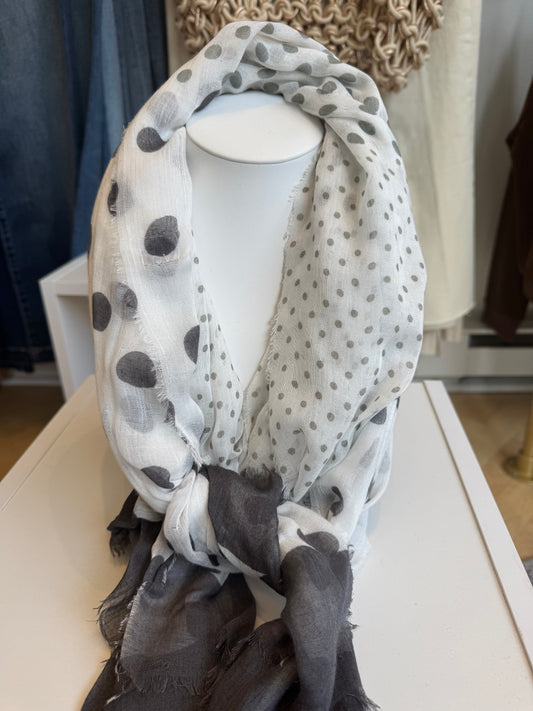 Polka Dot Scarf