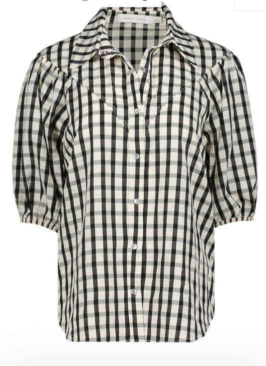 Laurel Gingham Top