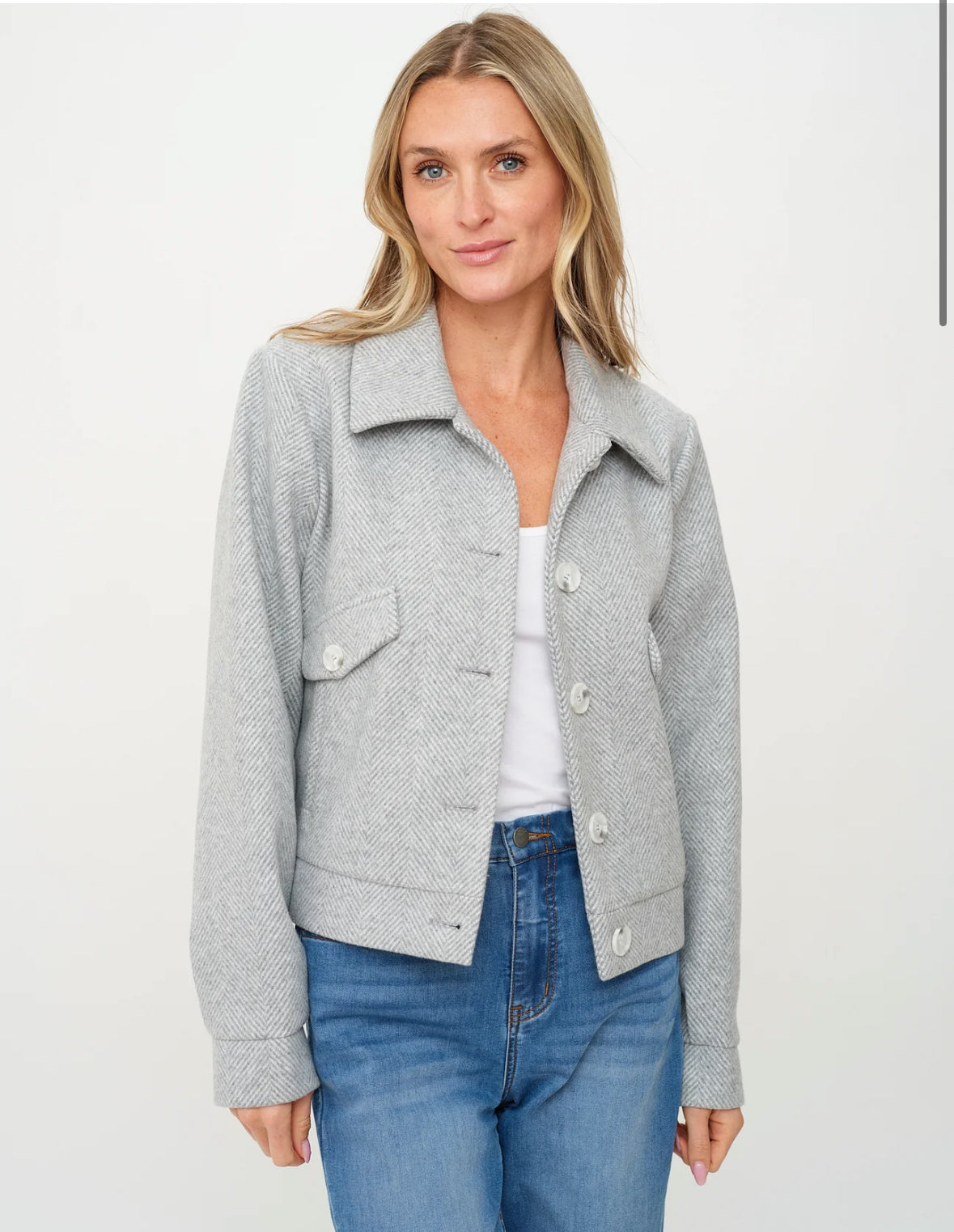 Katrina Herringbone Jacket
