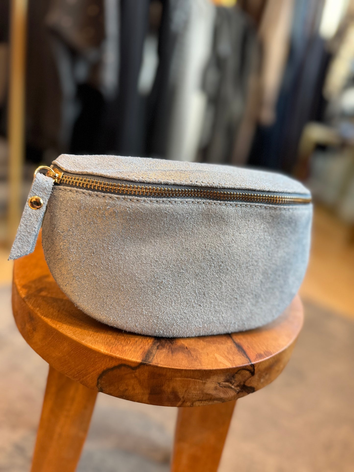 Shelly Glam Mini Leather Crossbody Bag