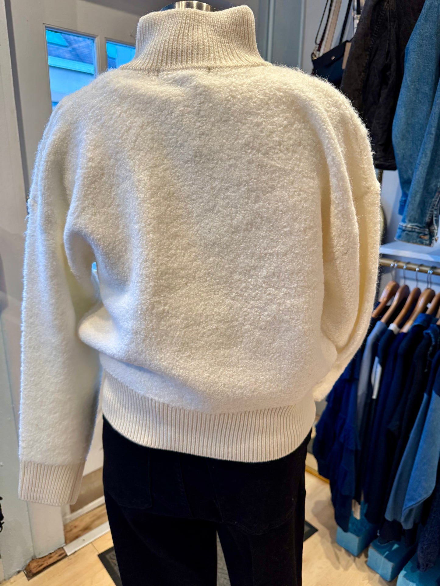 Boucle Sweater Jacket