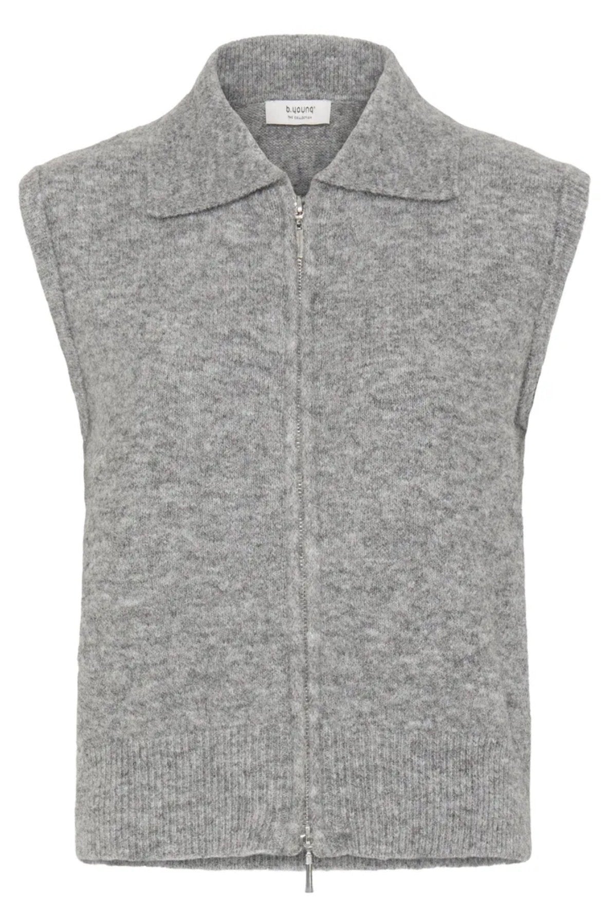 B Young Zipper Pullover Vest