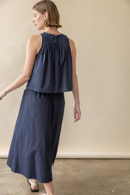 Lilla P Mixed Media Tank