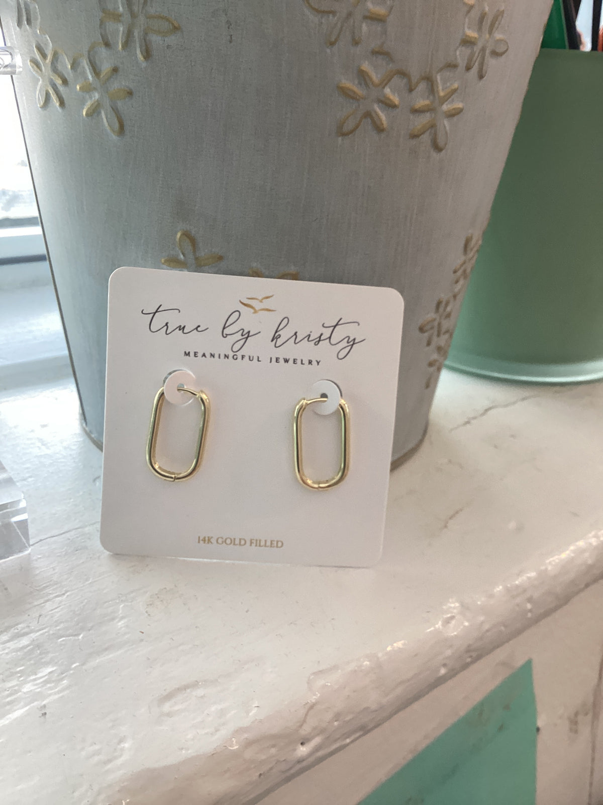Kamryn Oblong Hoops