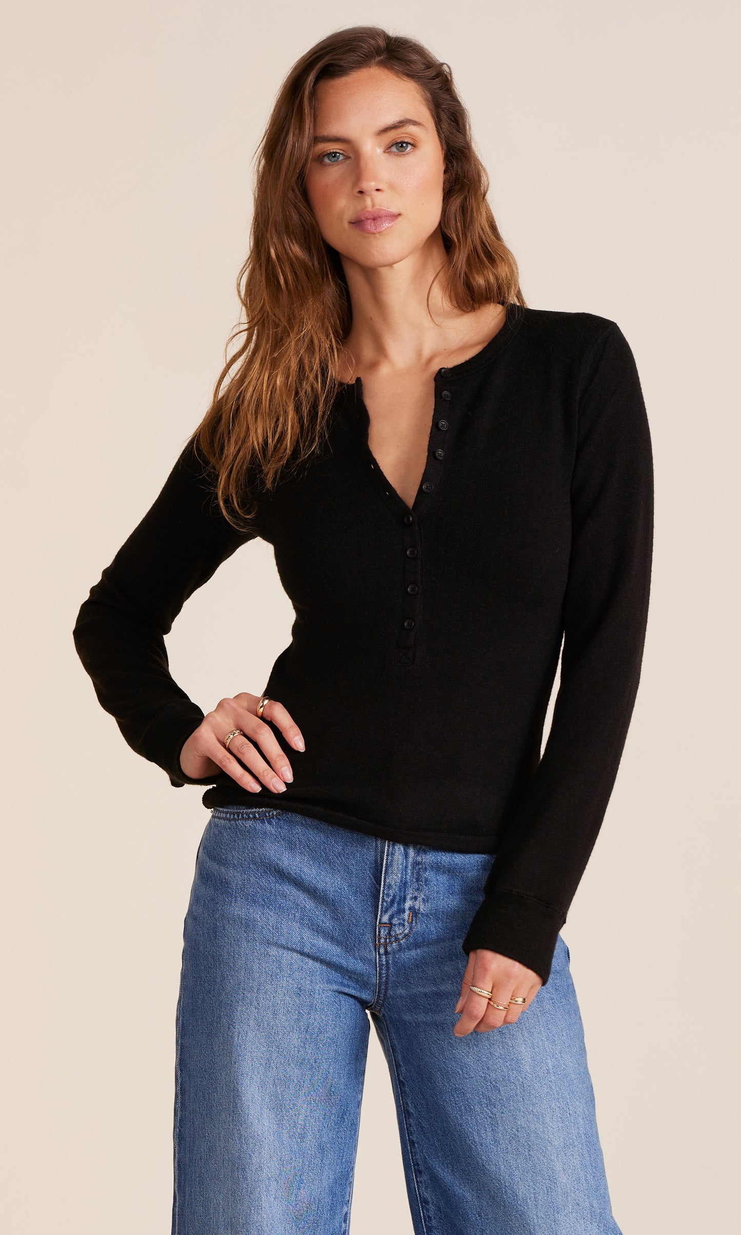 Slim Fit Button Placket