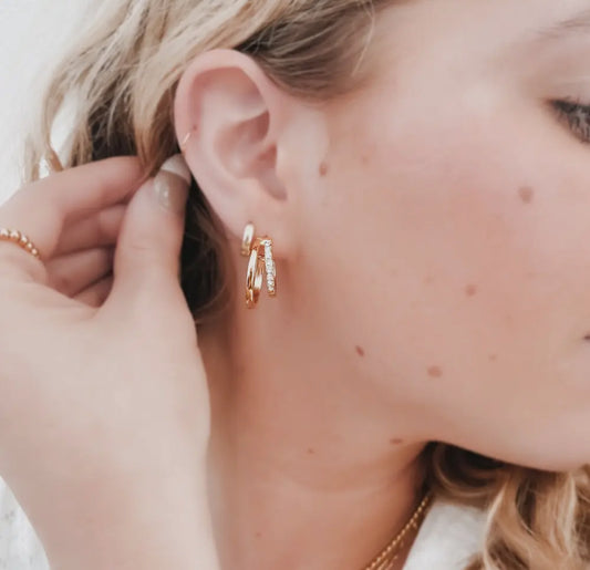 Double Hoop Earrings