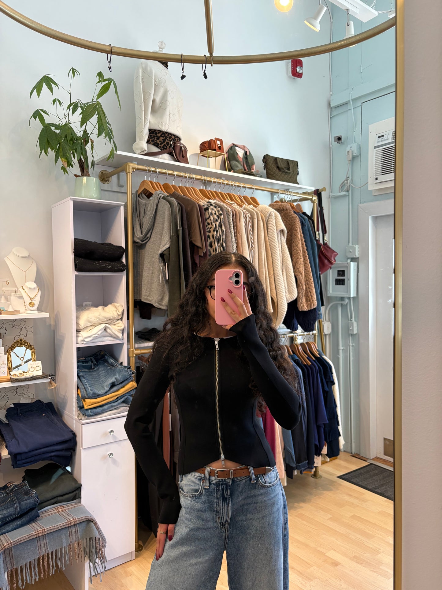 Exposed Zip Jacket