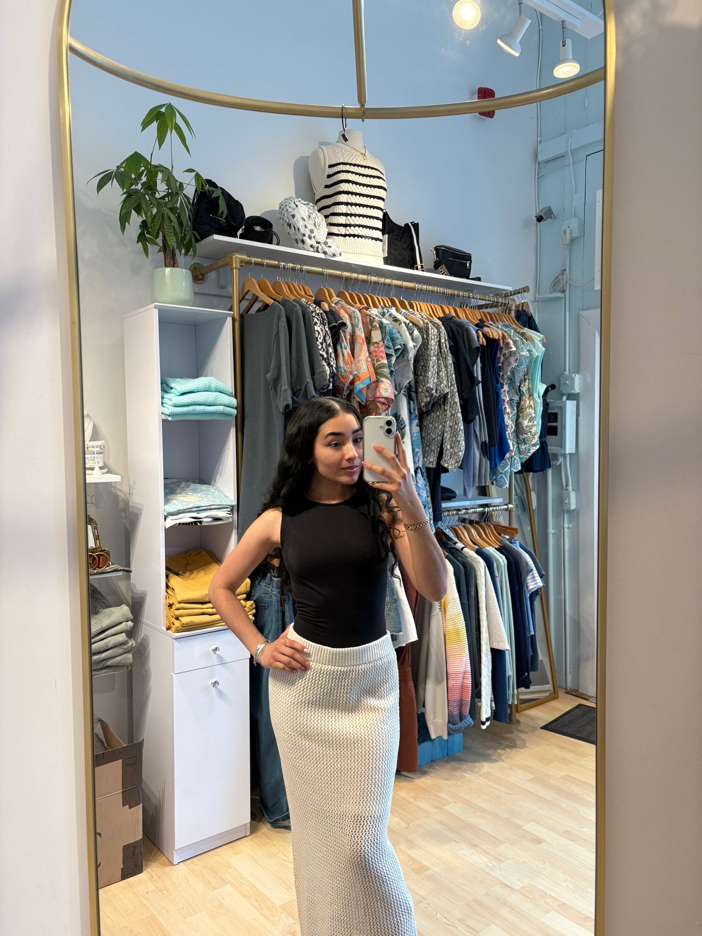 Crochet Sweater Skirt