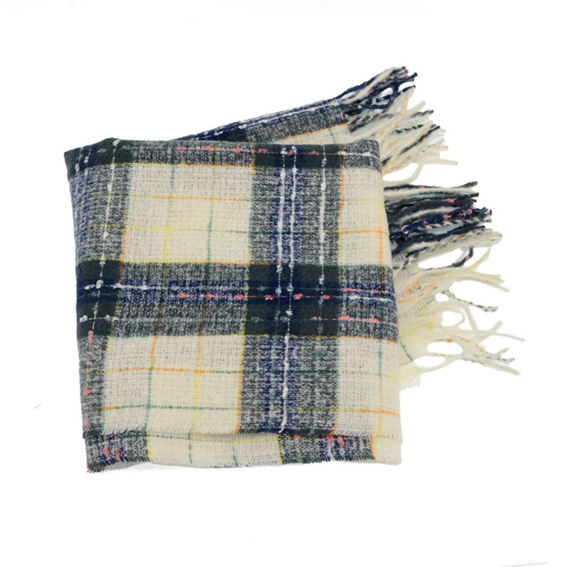 Madras Plaid Scarf