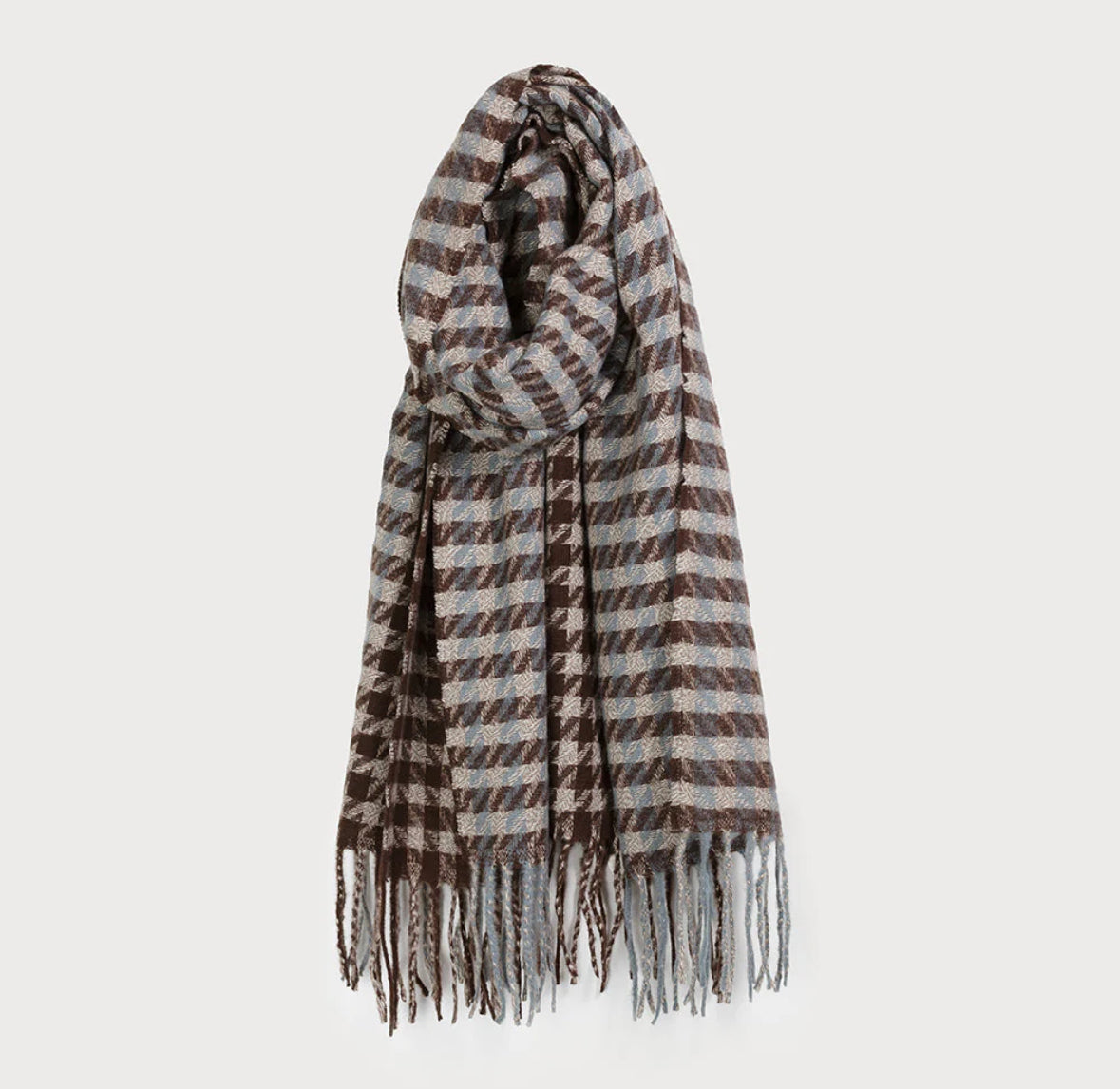 Houndstooth Soft Scarf