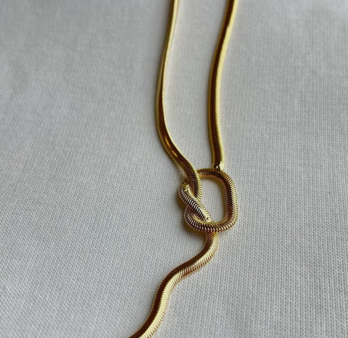 Angela Knot Necklace