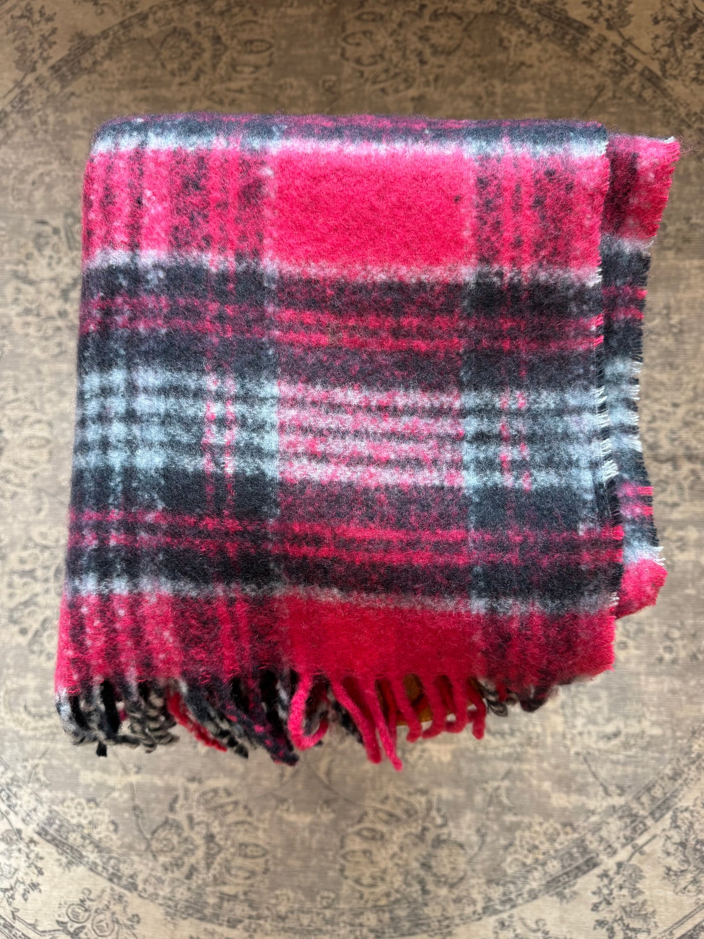 Tartan Plaid Blanket Scarf
