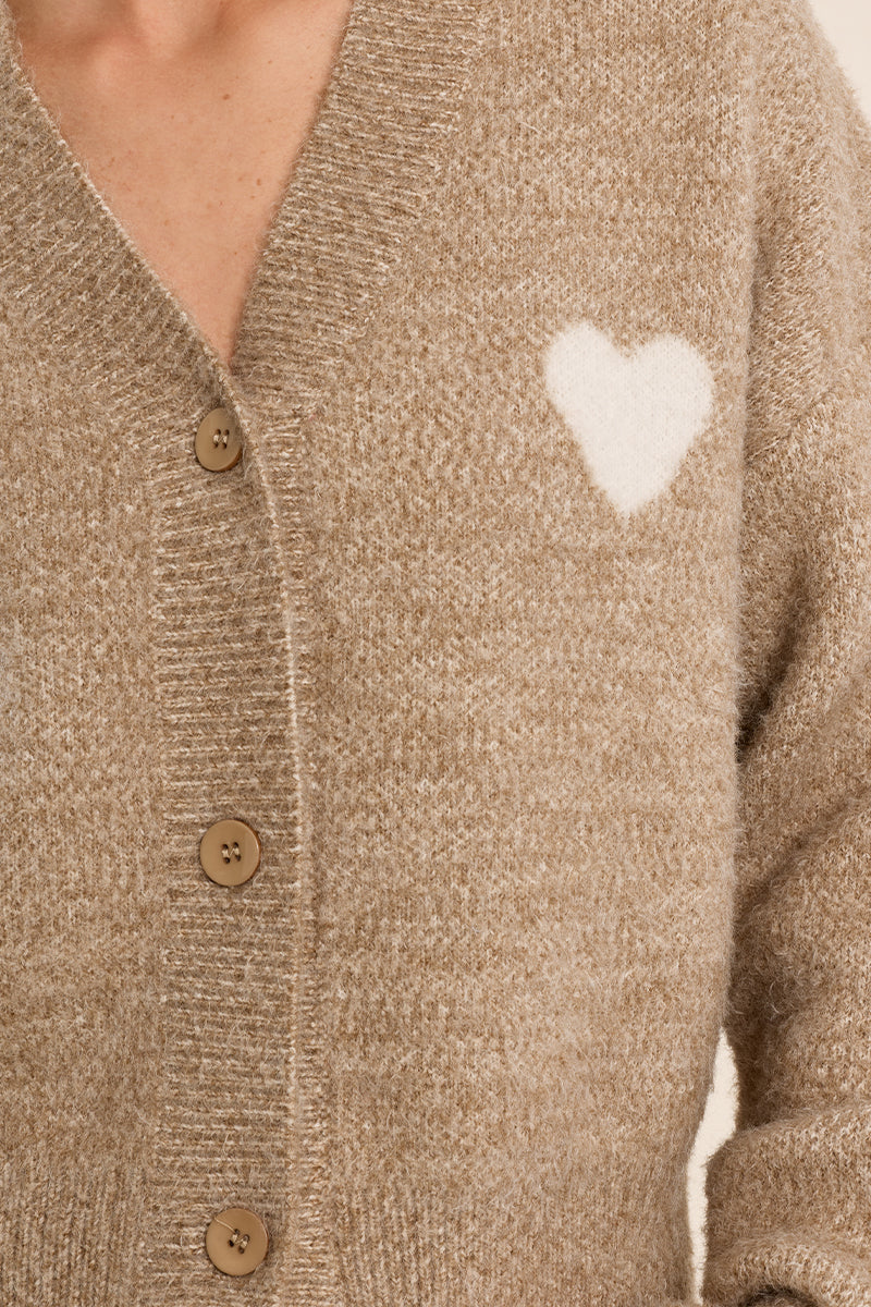 Button Sweater Cardigan