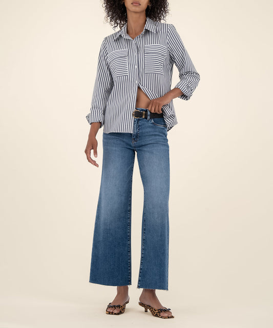 Meg  Wide Leg Jean - Toughness