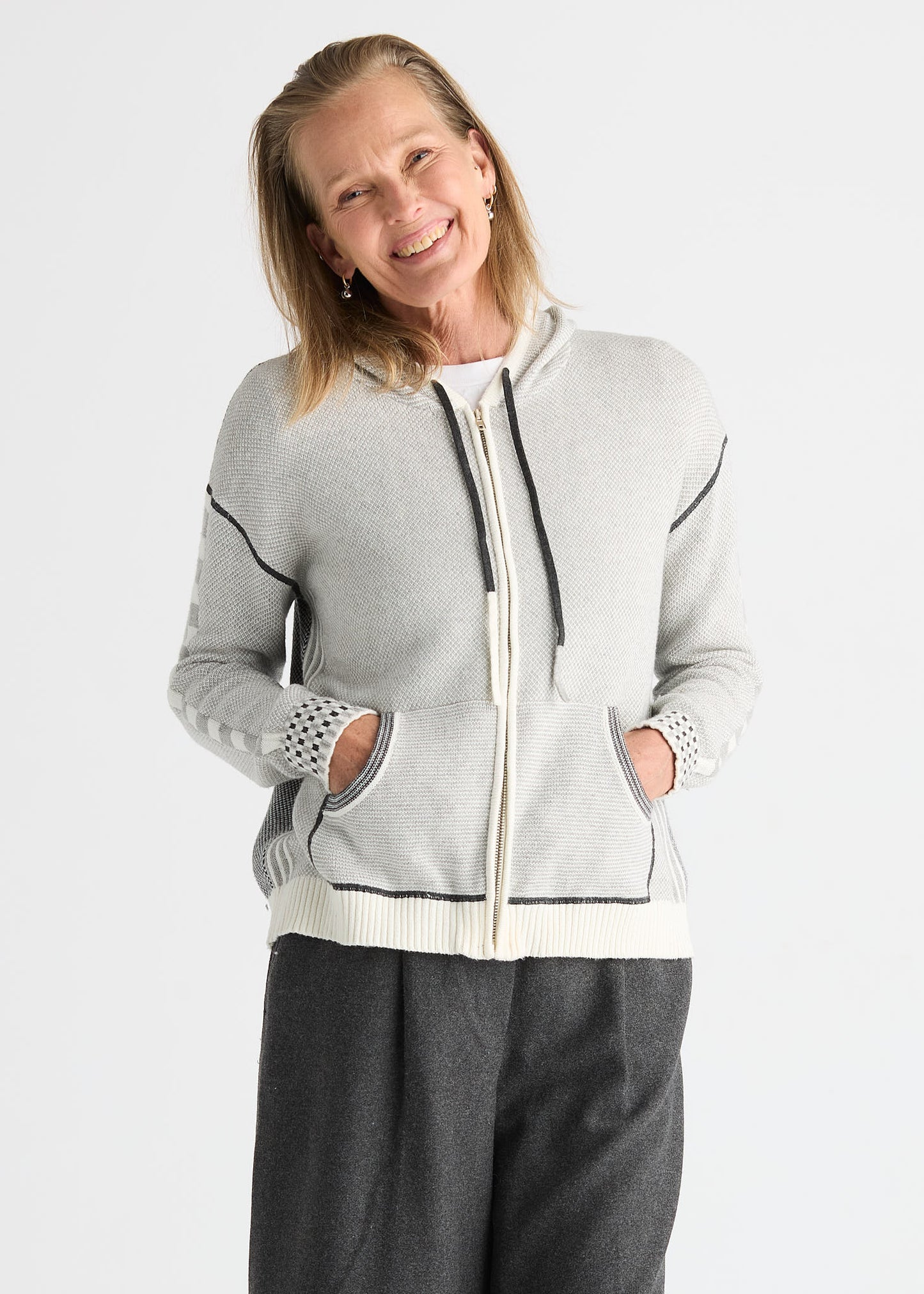 Zaket & Plover Birds Eye Hoodie