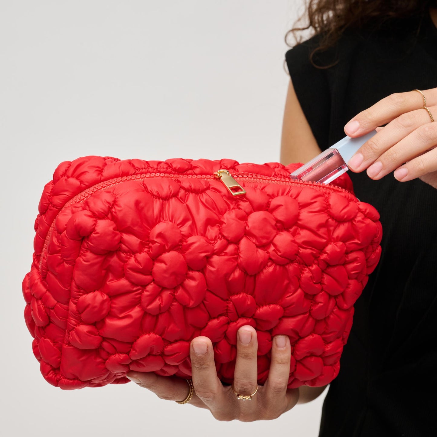Flora Nylon Pouch