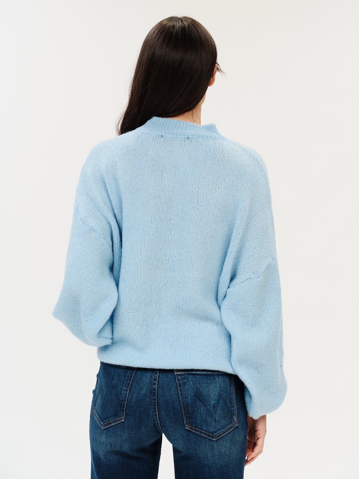 Ciao Graphic Blue Sweater