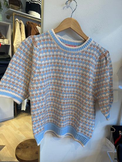 Short Sleeve Spring Knit Top