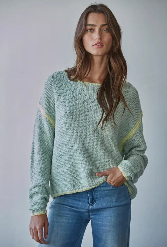 Cotton Viscose Stitch Pullover