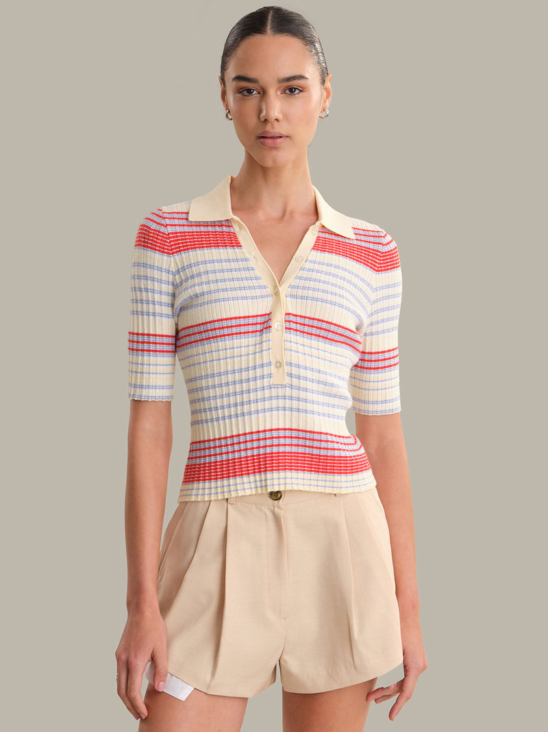 Multi Stripe Polo