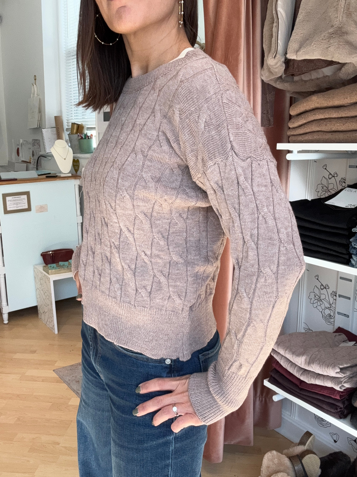 Cable Knit Sweater