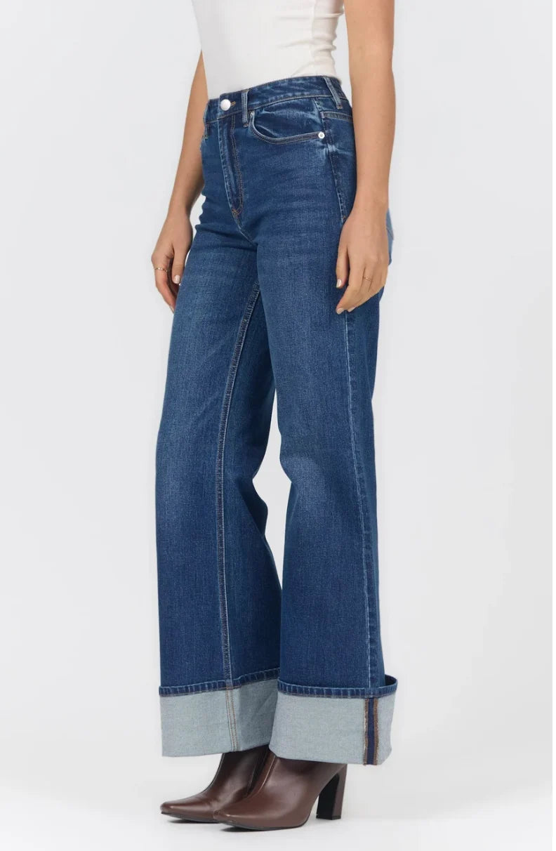 Fiona Wide Cuff Jeans by Dear John