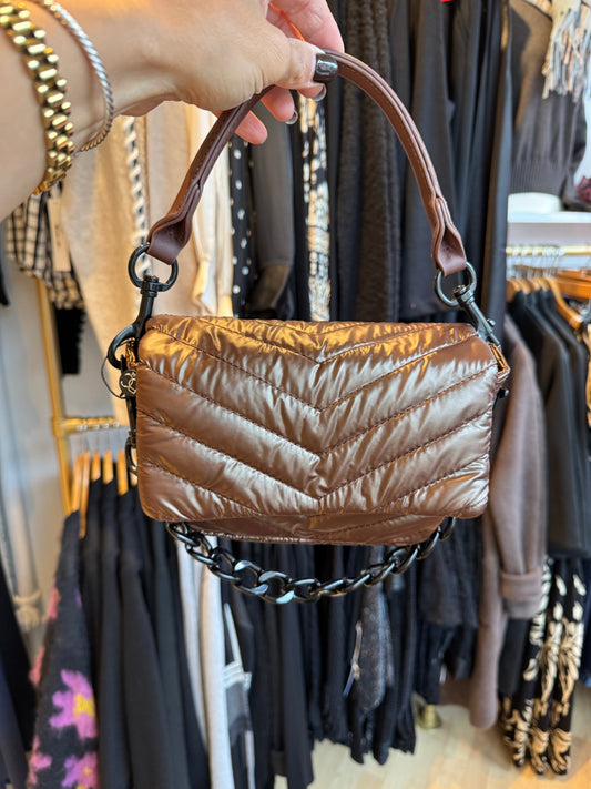 Small Puffer Crossbody Bag