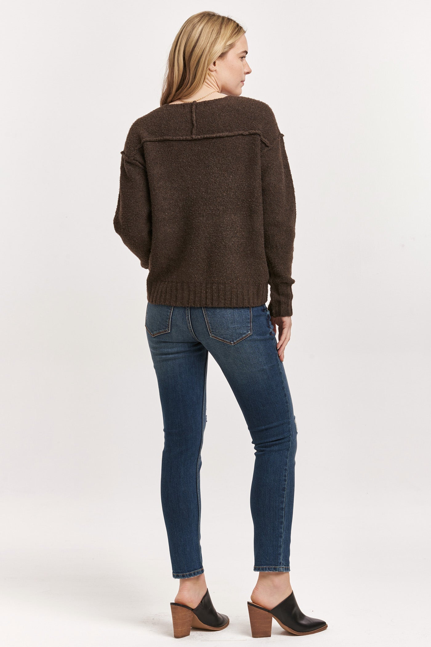 Jenna Sweater Chocolate Brown