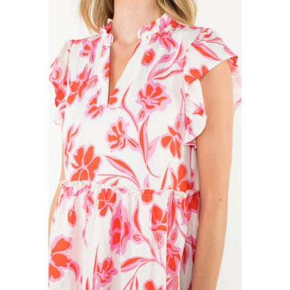 Flutter Sleeve Dress