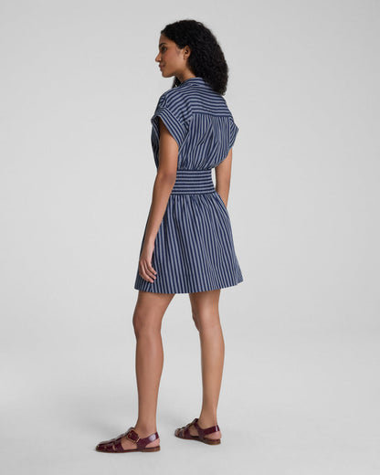 Poplin Mini Shirt Dress