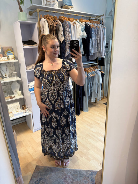 Paisley Midi Dress
