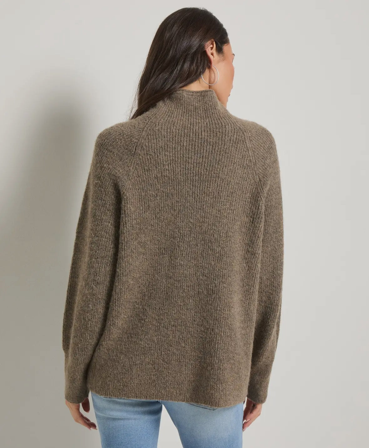 Driftwood Funnel Neck Everyday Sweater