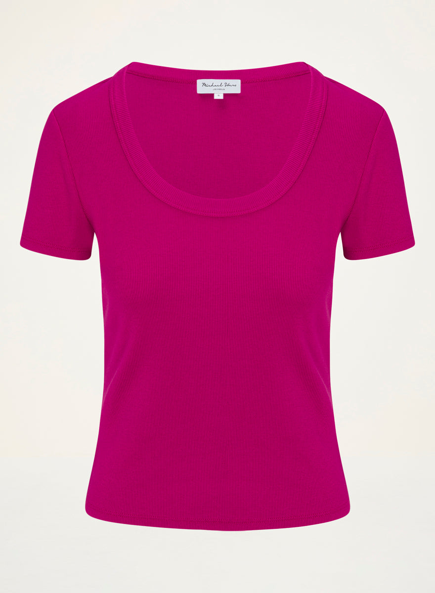 Michael Stars Calla Scoop Neck T-Shirt