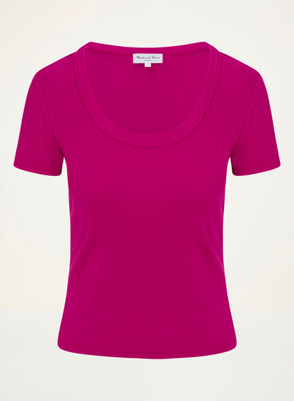 Michael Stars Calla Scoop Neck T-Shirt