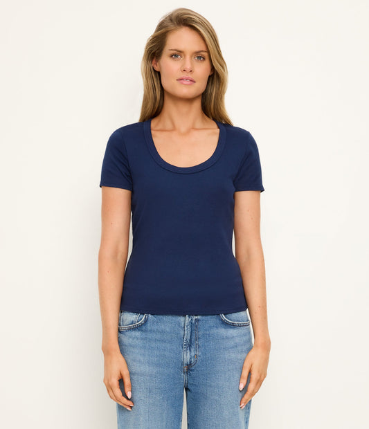 Michael Stars Calla Scoop Neck T-Shirt