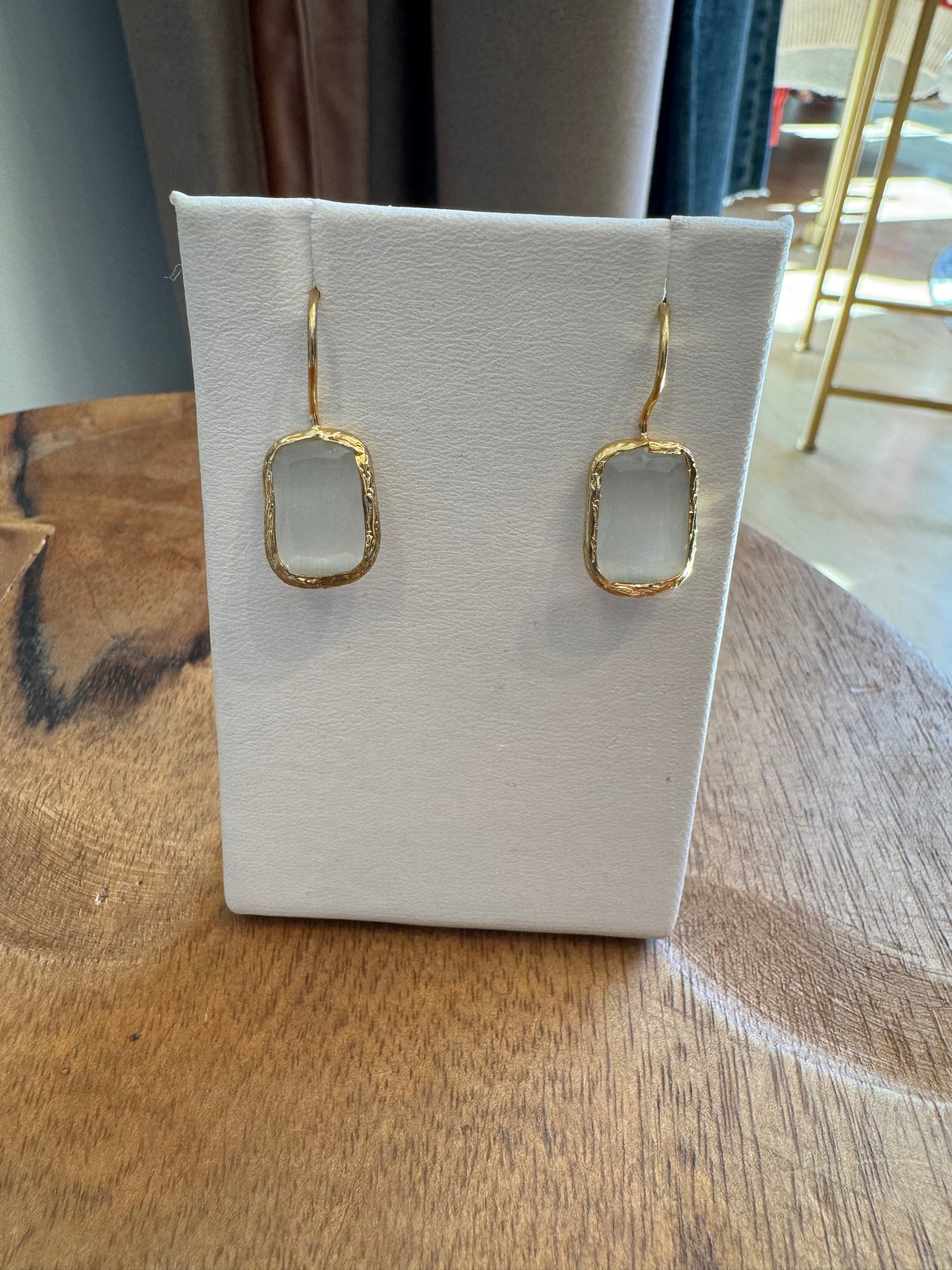 Zina Small Drop Earrings