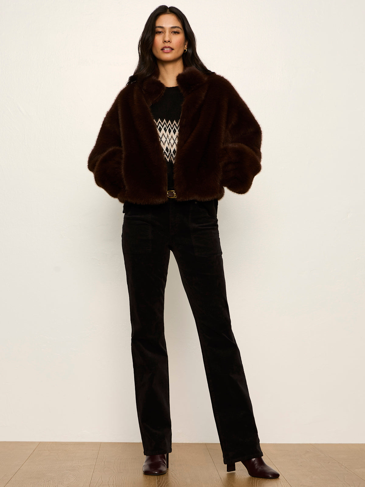 Everest Faux Fur Bomber
