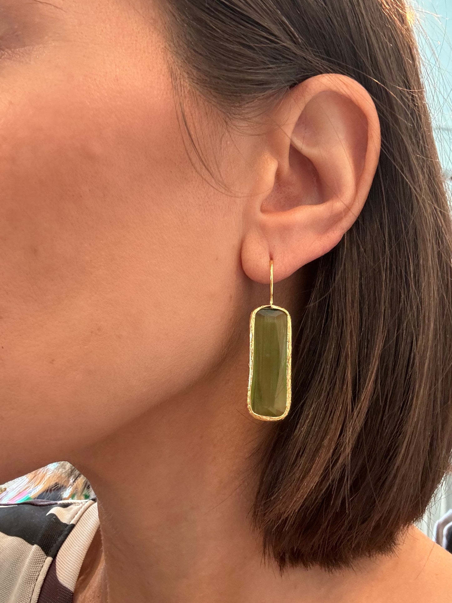 Kora Stone Drop Earrings